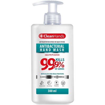 Mydło antybakteryjne 300ml Bio Formuła CleanHands