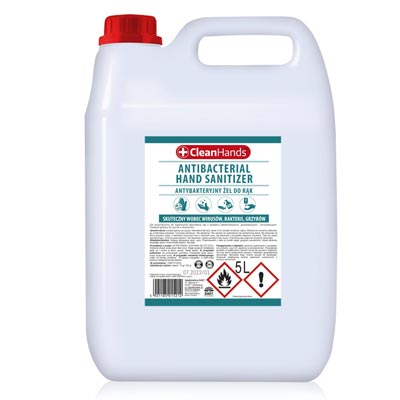 Żel antybakteryjny 5000ml CleanHands